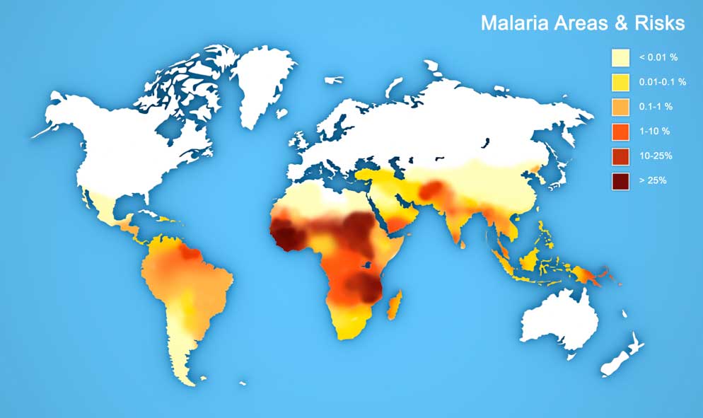 trasmissione malaria